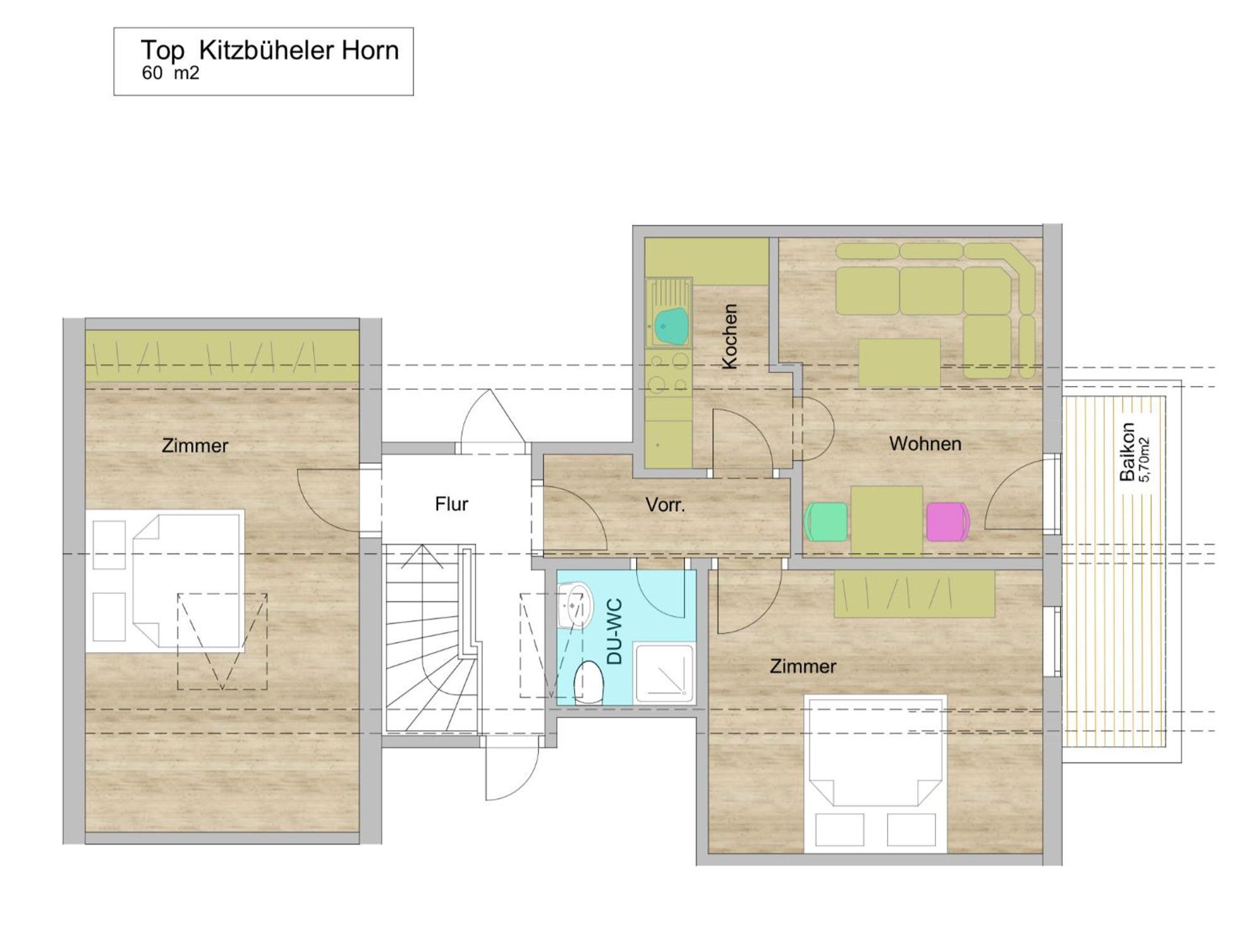 Appartement Oberlacken St. Johann in Tirol Eksteriør billede
